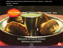 Tablet Screenshot of currysultan.com